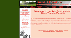 Desktop Screenshot of basetheatre.com